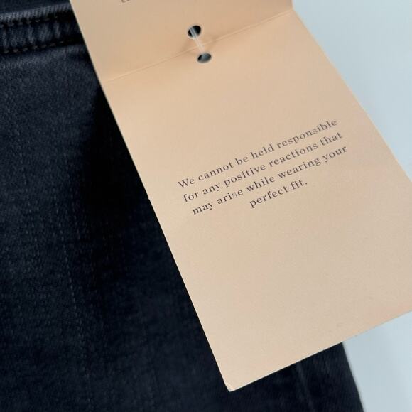 NYDJ Skirt SZ 6 Not Your Daughters Jeans Denim Button A-Line Cotton Stretch NWT - Picture 6 of 12